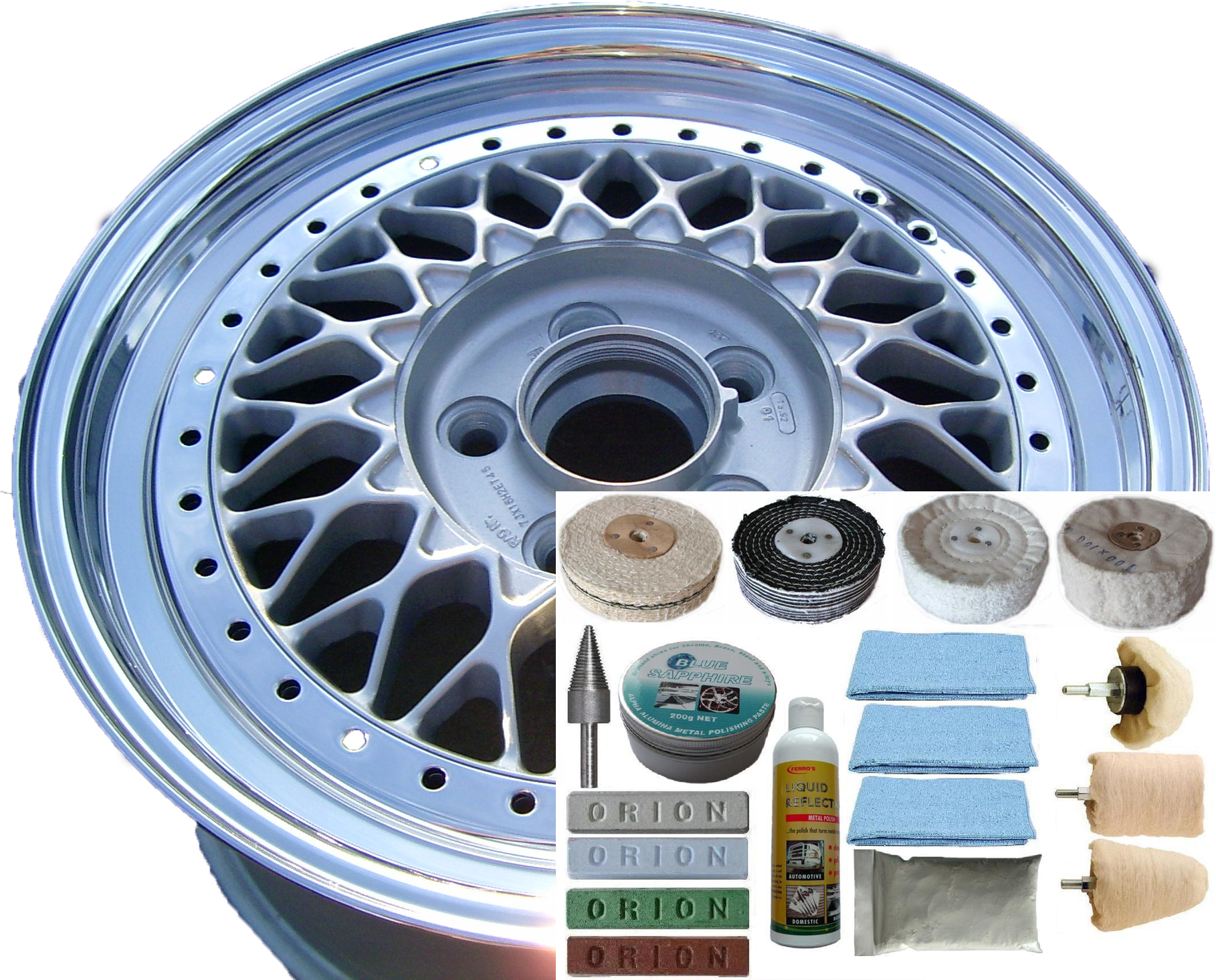 Alloy wheel kit