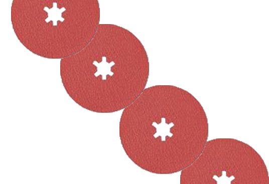 3M 987C Resin Fibre Discs Orange 1