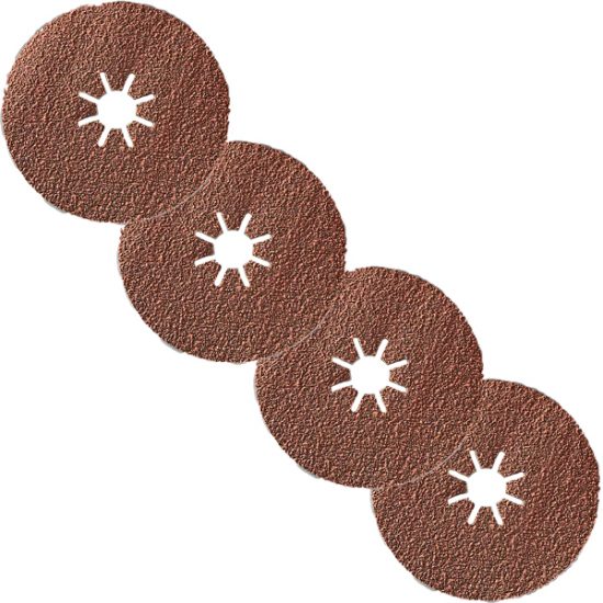 4961 Resin Fibre Discs Red