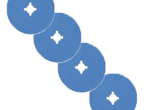 VZ533 Resin Fibre Discs Blue